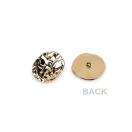 Fém dizájn gomb Ø 29 mm - 1 nikkel (50 db-os csomagolás) Fém dizájn gomb Ø 29 mm - 1 nikkel (50 db-os csomagolás)