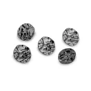 Fém dizájn gomb Ø 29 mm - 1 nikkel (50 db-os csomagolás) Fém dizájn gomb Ø 29 mm - 1 nikkel (50 db-os csomagolás)
