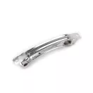 Francia kapocs félkésztermék 7,5x78 mm - 2 (7,5x78 mm) platina (10 db-os csomagolás)