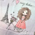 Cotton percale fashionable girls