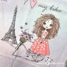Cotton percale fashionable girls