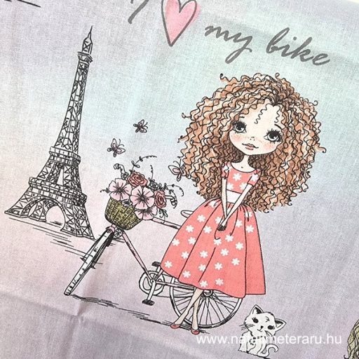 Pamut perkál divatos lányok