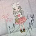 Cotton percale fashionable girls
