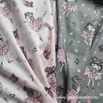   Tiny balerina pale pink on a background cotton percale 150 cm wide