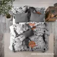 Basketball game cotton percale, 150 cm wide