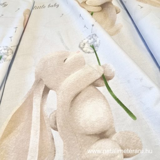 Pici nyuszi designer pamut perkál