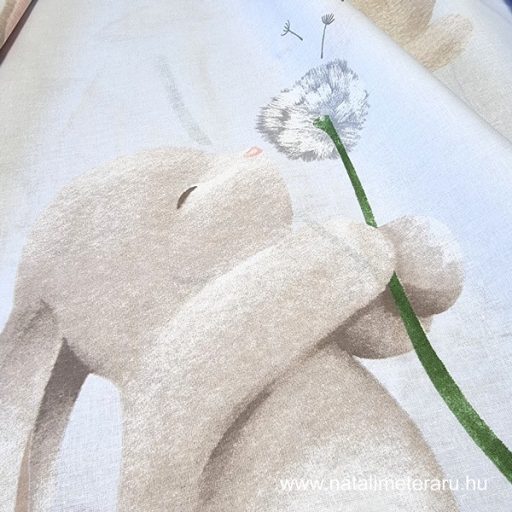 Pici nyuszi designer pamut perkál