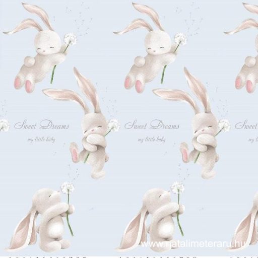 Pici nyuszi designer pamut perkál