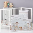 Tiny friends designer cotton percale - 1 metre - last piece Tiny friends designer cotton percale - 1 metre - last piece
