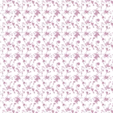 Pink rose-patterned cotton percale / fine cotton fabric