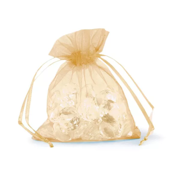 Organza ajándéktasak 9x11 cm - 29 arany (10 db-os csomagolás) Organza ajándéktasak 9x11 cm - 29 arany (10 db-os csomagolás)