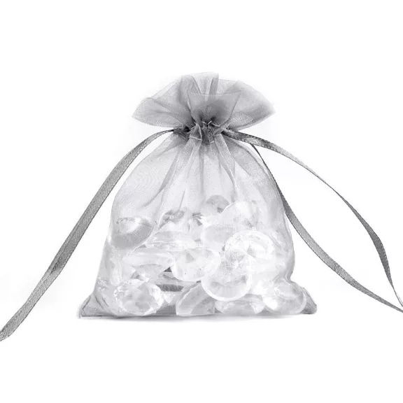 Organza ajándéktasak 9x11 cm - 39 szürke (300 db-os csomagolás) Organza ajándéktasak 9x11 cm - 39 szürke (300 db-os csomagolás)