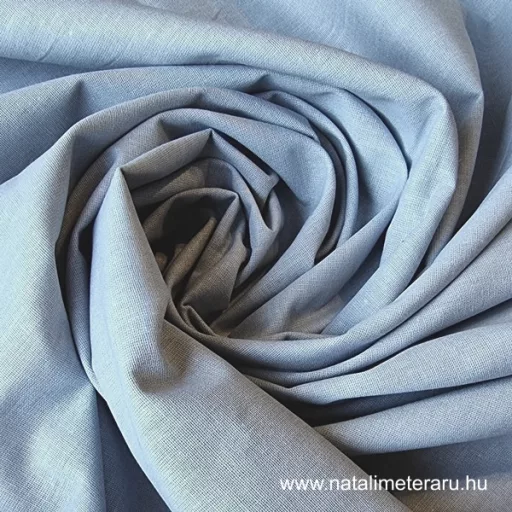 Világos szürke  pamutvászon, 220 cm-es