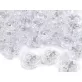   Rugós zsinór szabályozó két lyukkal 15x15 mm kicsik malacka