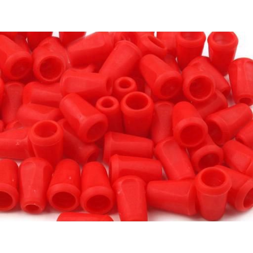 Műanyag zsinórvég 12x17 mm szögletes