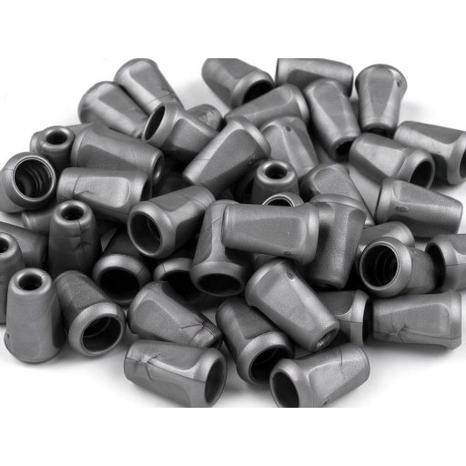 Műanyag zsinórvég 12x17 mm szögletes