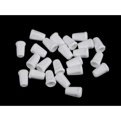 Műanyag zsinórvég 12x17 mm szögletes