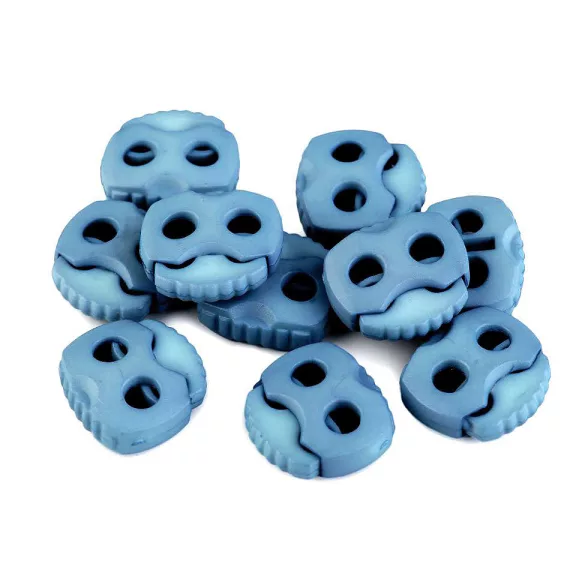 Rugós, zsinór szabályozó, zsinórvég 20x20 mm malacka - 13 liláskék (500 db-os csomagolás) Rugós, zsinór szabályozó, zsinórvég 20x20 mm malacka - 13 liláskék (500 db-os csomagolás)