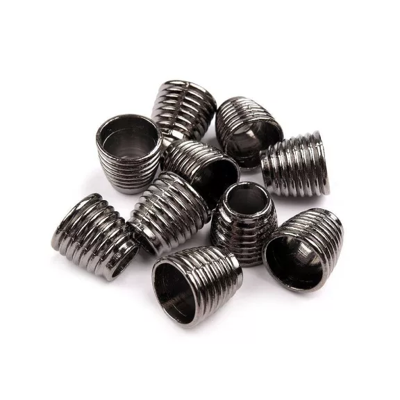 Fém zsinórvég Ø6,7 mm - 2 antik nikkel (10 db-os csomagolás) Fém zsinórvég Ø6,7 mm - 2 antik nikkel (10 db-os csomagolás)
