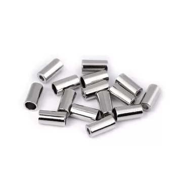   Fém zsinórvég Ø3,5 mm, Ø5,5 mm - 1 (Ø3,5 mm) nikkel (200 db-os csomagolás)