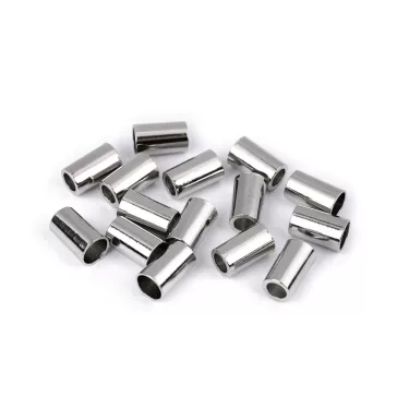   Fém zsinórvég Ø3,5 mm, Ø5,5 mm - 4 (Ø5,5 mm) nikkel (200 db-os csomagolás)