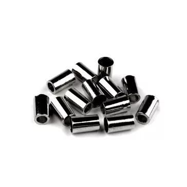   Fém zsinórvég Ø3,5 mm, Ø5,5 mm - 6 (Ø5,5 mm) antik nikkel (200 db-os csomagolás)