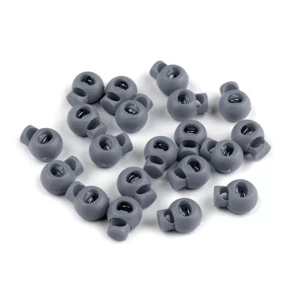 Rugós zsinór szabályozó 15x19 mm zsinórvég - 4 szürke (10 db-os csomagolás) Rugós zsinór szabályozó 15x19 mm zsinórvég - 4 szürke (10 db-os csomagolás)