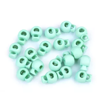   Rugós zsinór szabályozó 15x19 mm zsinórvég - 22 menta (500 db-os csomagolás)