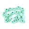 Rugós zsinór szabályozó 15x19 mm zsinórvég - 22 menta (500 db-os csomagolás)