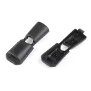 Műanyag végződés 11x16 mm összenyomós - 1 fekete (100 db-os csomagolás) Műanyag végződés 11x16 mm összenyomós - 1 fekete (100 db-os csomagolás)