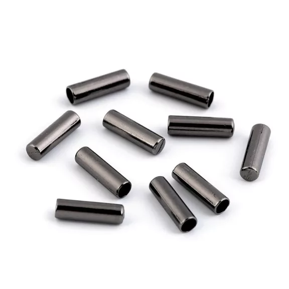 Fém zsinórvég Ø4 mm - 2 nikkel fekete (10 db-os csomagolás) Fém zsinórvég Ø4 mm - 2 nikkel fekete (10 db-os csomagolás)