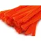 Zseníliadrót Ø6 mm hossz kb. 30cm - 6 (A006) narancssárga neon (20 db-os csomagolás)
