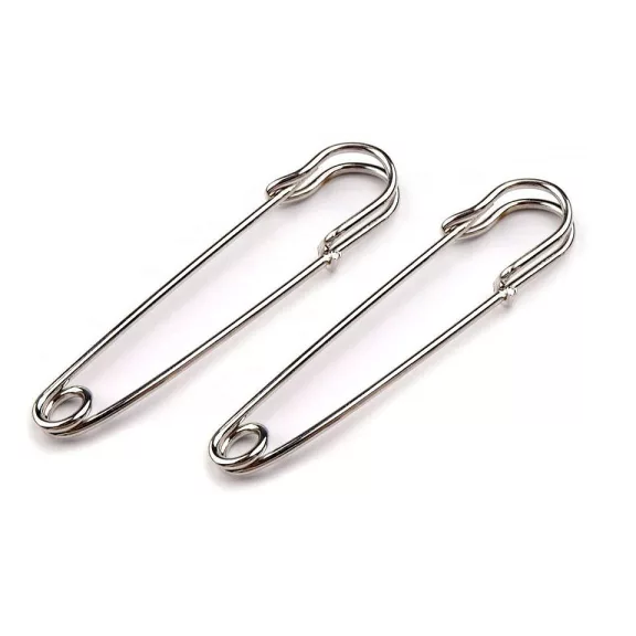 Dísz biztostű 13x65 mm - platina (10 db-os csomagolás) Dísz biztostű 13x65 mm - platina (10 db-os csomagolás)