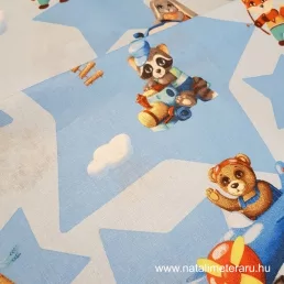 Kis állatok prémium pamutvászon