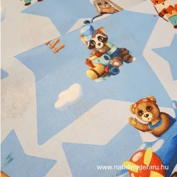 Small animals premium cotton fabric