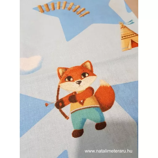 Kis állatok prémium pamutvászon
