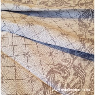 Szürke jacquard len konyharuha 2 darabos