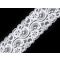 Elasztikus csipke szalag 55 mm betétcsipke