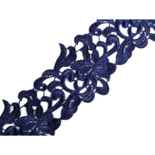 Hímzett csipke szélessége 70 mm 75 mm