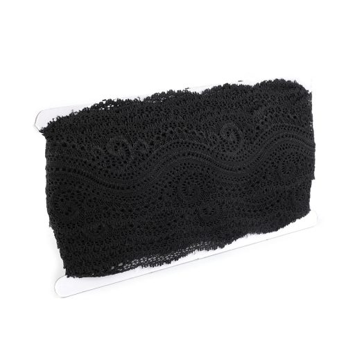 Elasztikus csipke szalag 65 mm betétcsipke