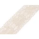Pamut csipke szalag 55 mm csipkebetét - 1 fehér (54 m-os csomagolás) Pamut csipke szalag 55 mm csipkebetét - 1 fehér (54 m-os csomagolás)