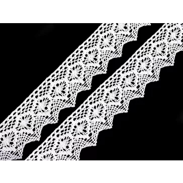   Pamut vertcsipke szalag szélessége 46, 56 mm - 1 (46 mm) fehér