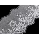 Francia csipke szélessége 17,5 cm - 2 fekete (60 m-os csomagolás) Francia csipke szélessége 17,5 cm - 2 fekete (60 m-os csomagolás)