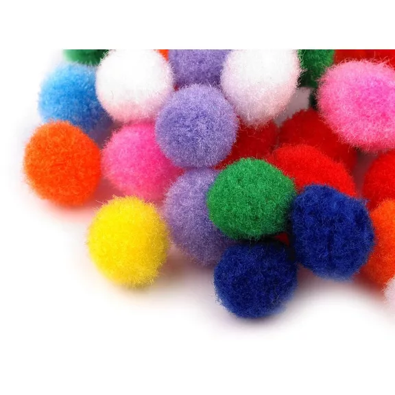 Zsenília golyó Pom pom Ø11 mm - variáns készlet (100 db-os csomagolás) Zsenília golyó Pom pom Ø11 mm - variáns készlet (100 db-os csomagolás)