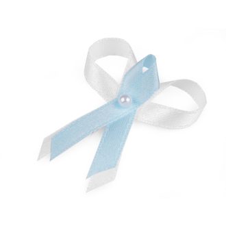   Esküvői kitűző / bokréták szélessége 35 mm szatén masni