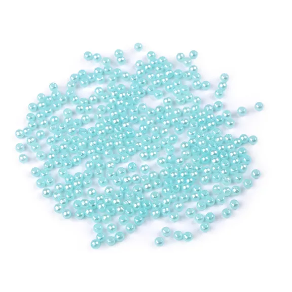 Műanyag teklagyöngyök / Glance gyöngyök Ø3 mm - 32 menta (500 g-os csomagolás) Műanyag teklagyöngyök / Glance gyöngyök Ø3 mm - 32 menta (500 g-os csomagolás)