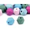 Fa gyöngy 15x20 mm - mix (150 db-os csomagolás)