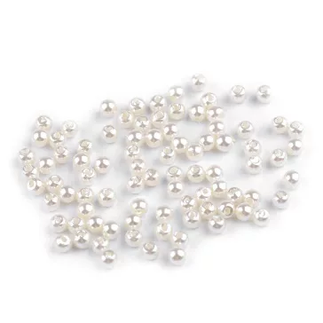   Műanyag viaszos gyöngyök / Glance Ø4 mm - F1 gyöngyszín (50 g-os csomagolás)
