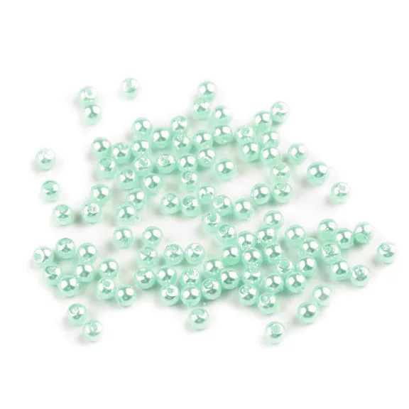 Műanyag viaszos gyöngyök / Glance Ø4 mm - F18 menta (10 g-os csomagolás) Műanyag viaszos gyöngyök / Glance Ø4 mm - F18 menta (10 g-os csomagolás)