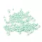 Műanyag viaszos gyöngyök / Glance Ø4 mm - F18 menta (10 g-os csomagolás)